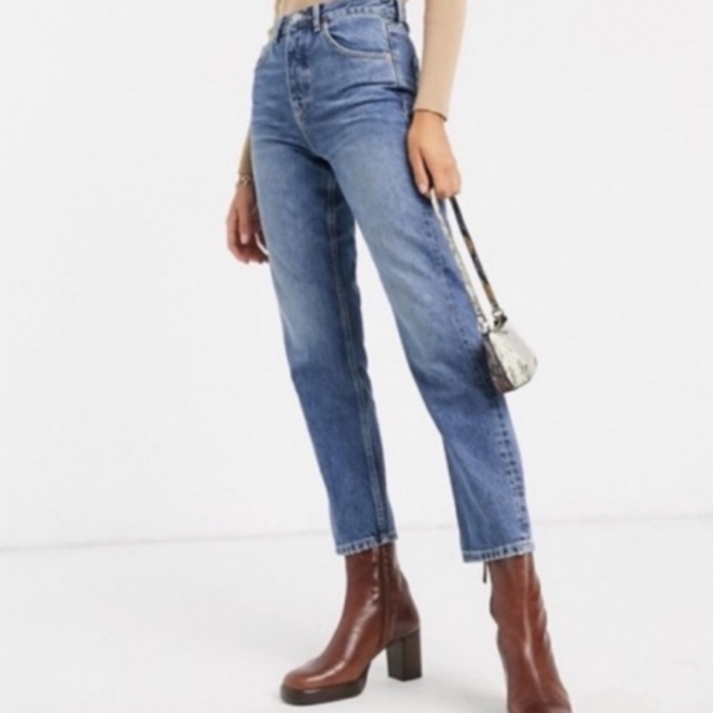 TOPSHOP - High Waist - Editor Jean - 8 - 30in - Never Worn
